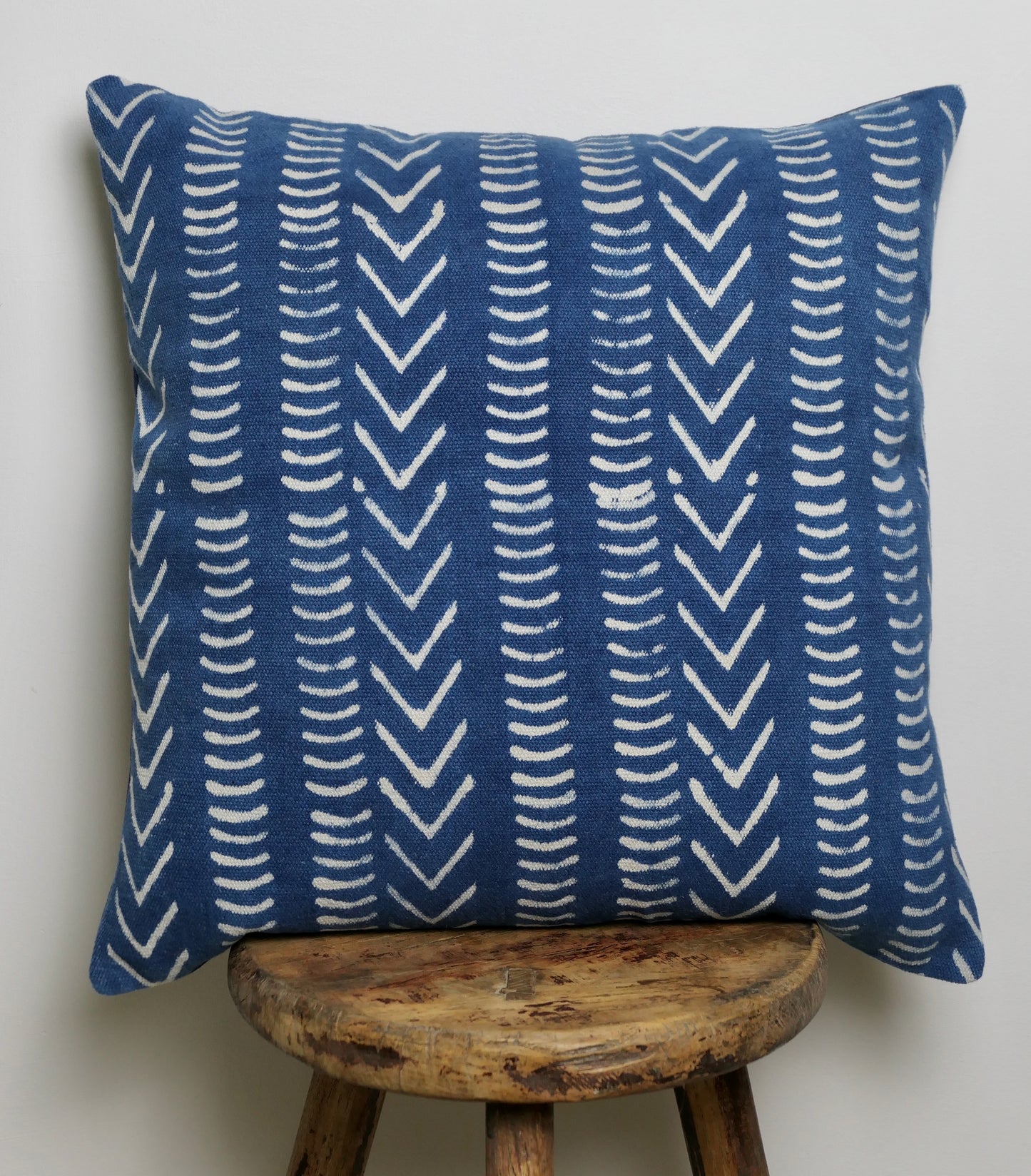 Indigo Mudcloth Cushion