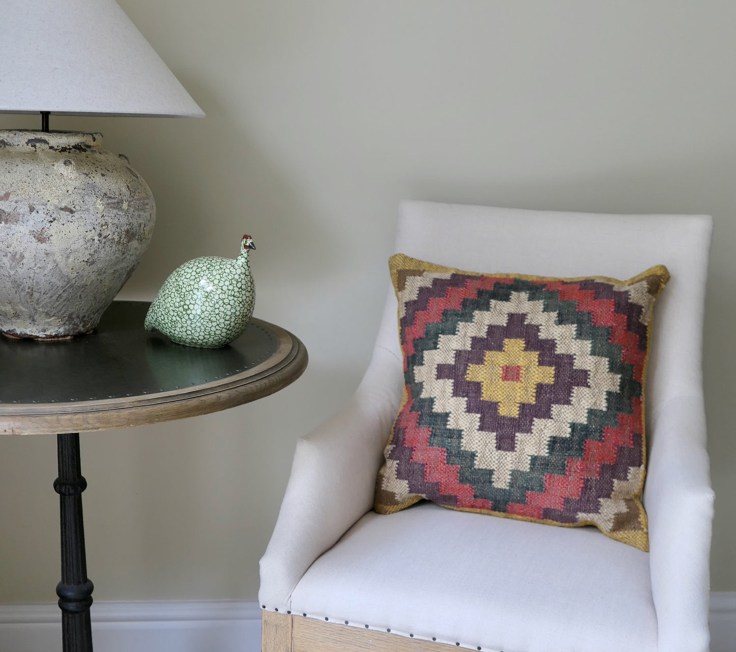 Jute Kilim Cushion